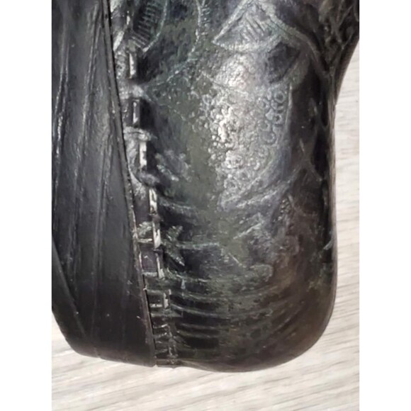 Dansko Clogs Mules Slip on Shoes Black Silver EU size 38 US size 8 - Picture 6 of 8